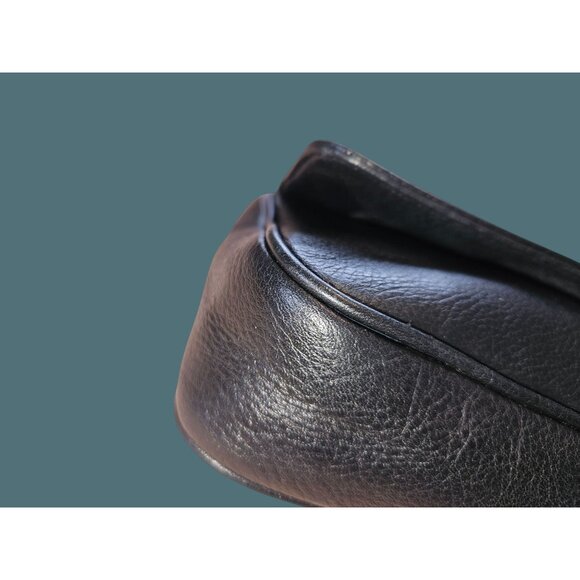 Michael Michael Kors Leather Double Gold Chain Shoulder Flap Bag - Picture 10 of 15